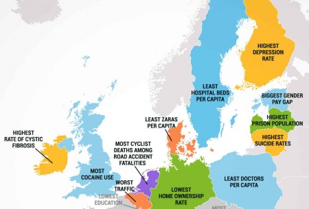 What every European country is the worst at 