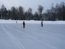 フィンランド暮らしの嫁日記-アイススケート