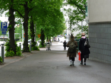 フィンランド暮らしの嫁日記-街を歩くスナフキン