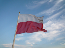 フィンランド暮らしの嫁日記-ポーランド国旗